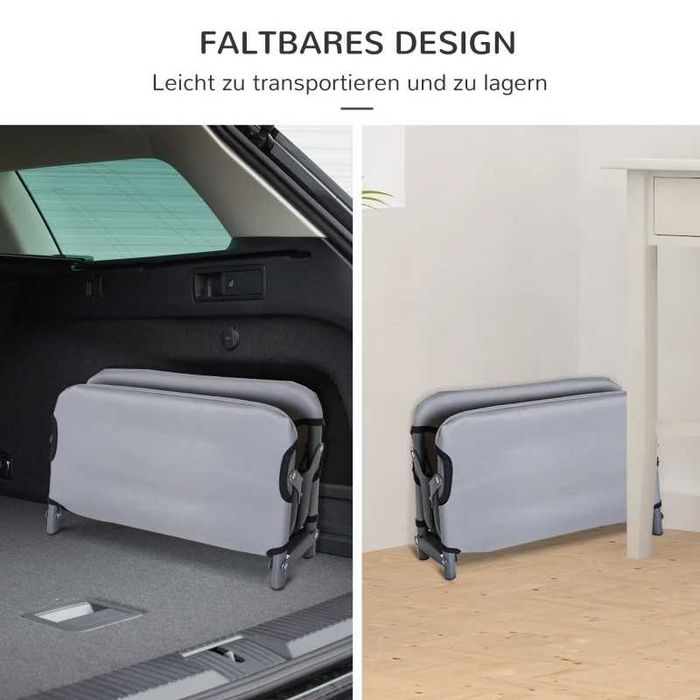 PawHut Външно кучешко легло, Сгъваемо    59 x 46 x 15 см,