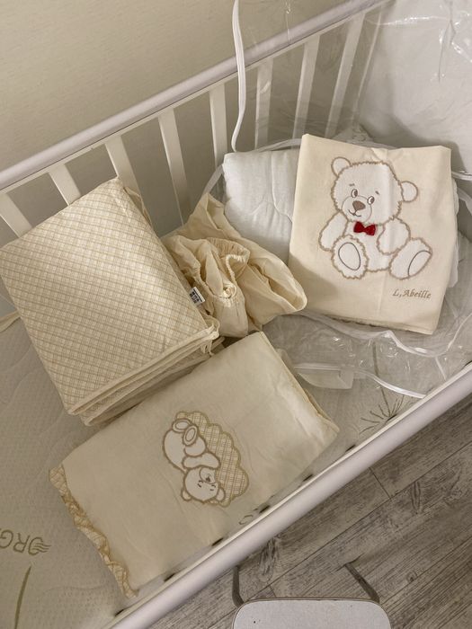 Манеж-кроватка с ящиком