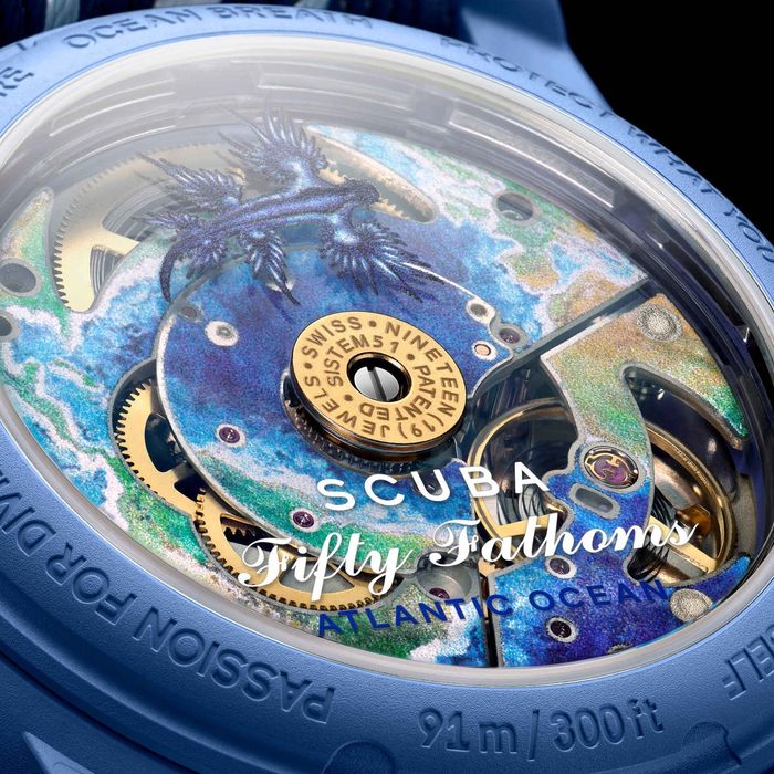 Blancpain X Swatch Scuba Fifty Fathoms Atlantic Ocean