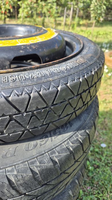 Jante R14 aliaj originale VW + anvelope M+S