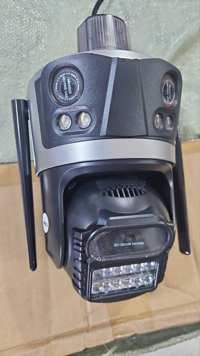 КОМПЛЕКТ карта памет 32гб и P-17 IP камера 12MP icsee с 4 лещи х8 zoom