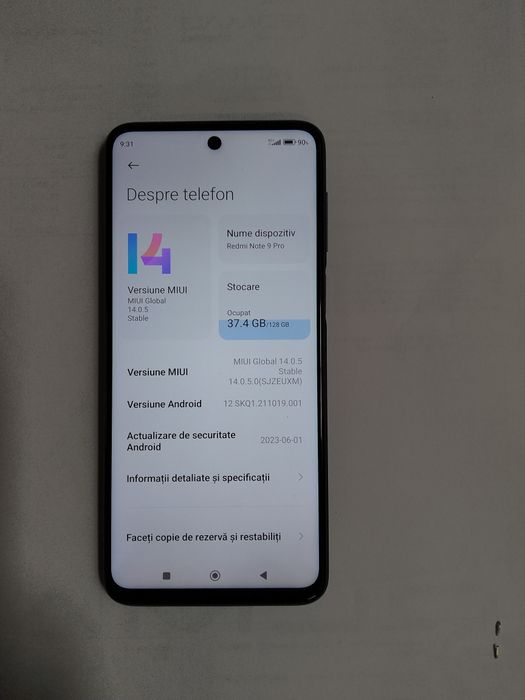 Xiomi Redmi Note 9 Pro