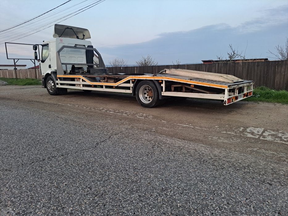 Camion / Platforma transport utilaje / Renault Midlum