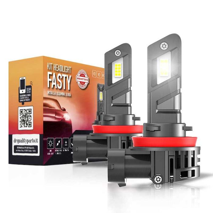 Лед крушки H11,H8/Х11,Х8 DR. QUALITY PARTS серия FASTY
