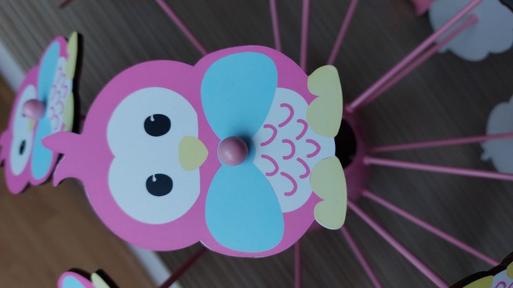 Candelabru cu bufnite