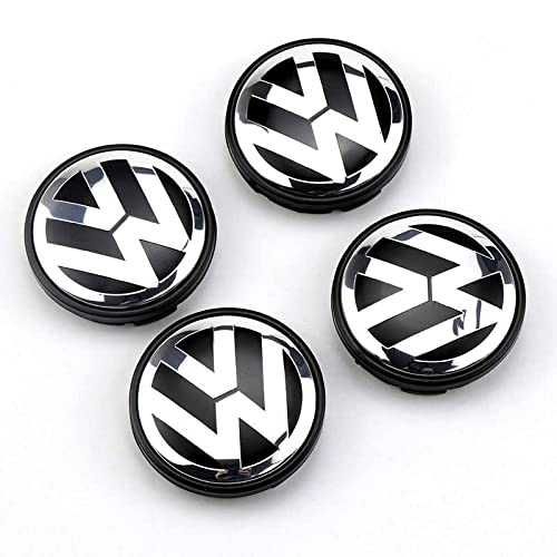 Embleme Capace Jante Roti Aliaj 58MM - 70MM VW Volkswagen Passat Golf