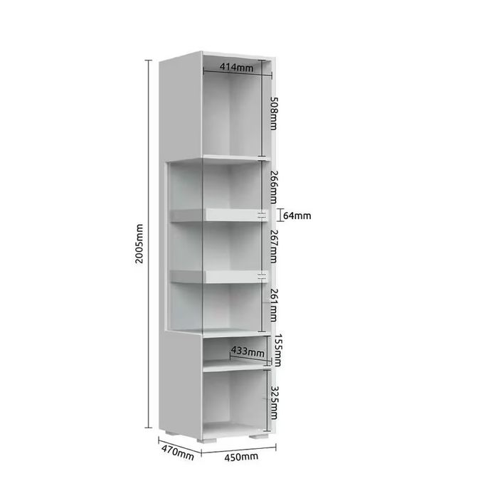 Set living cu fronturi din MDF vopsit