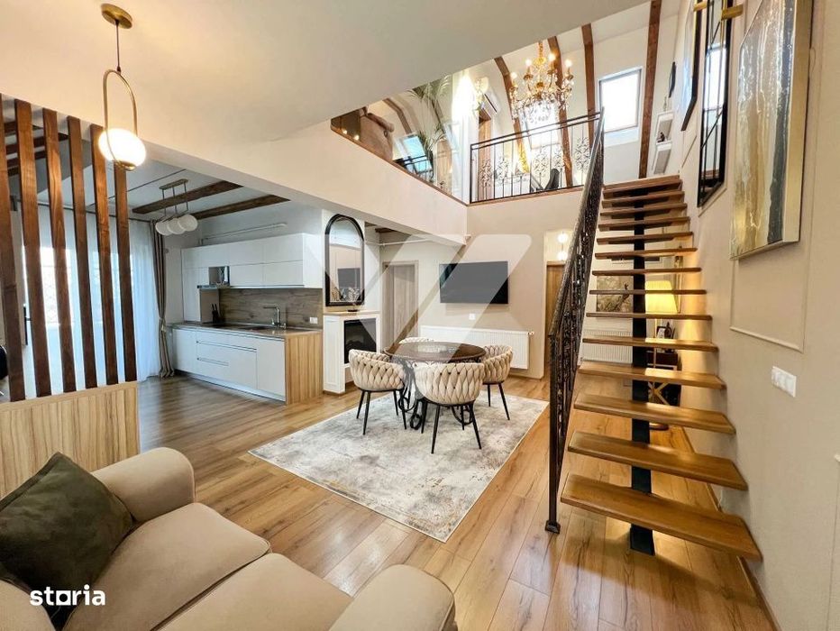 Penthouse 4 Camere 120 mp utili Terasa 22 mp complet mobilat si utilat — fotografia 1