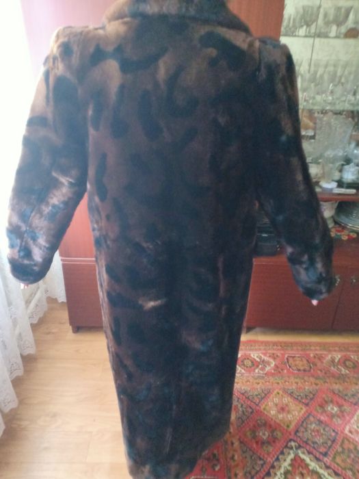 Цигейковая шуба б/у