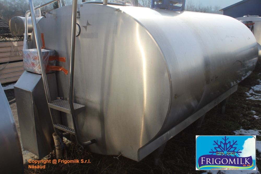 Montam oriunde in tara tanc racire lapte 6000 litri MUELLER , IN STOC