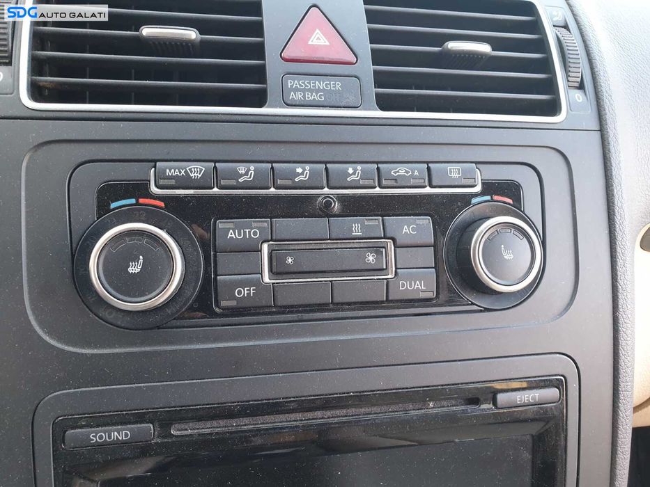Panou Comanda AC Clima Climatronic Aer Conditionat cu Incalzire Scaune Volkswagen Touran 1T3 2010 - 2015 [C8088]