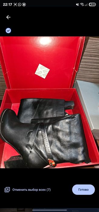 Продам обувь .сапоги ,туфли натуральные