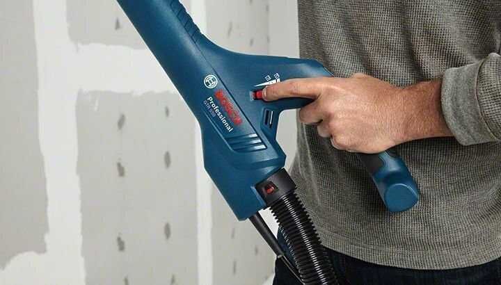 Шлайфмашина жираф за стени Bosch GTR 550 + Прахосмукачка Bosch GAS 400 A