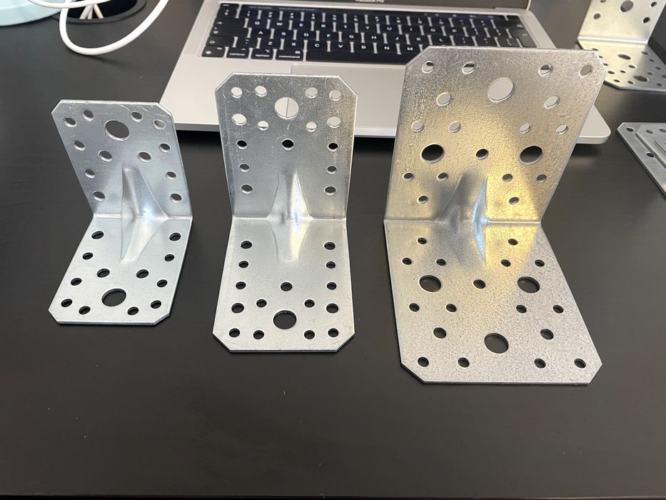Elemente Fixare Lemn – Colțare Perforate Diverse Dimensiuni