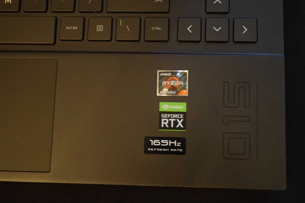 Лаптоп|HP OMEN 15|Ryzen 7 5800H/RTX 3060/3TB Памет/16GB RAM/2K 165HZ