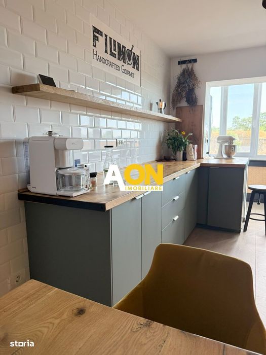 Apartament ultrafinisat, mobilat și utilat – vedere Cetatea Alba Iulia