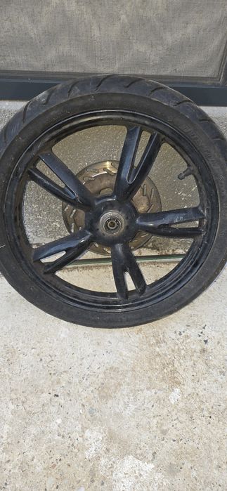 Roata scuter  90/80/16 Scuter Peugeot/ Sym / Motocicletă cu Anvelopă Dunlop ScootSmart