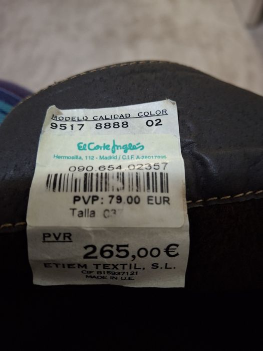 Дамски ботуши от естествена кожа на ETIEM