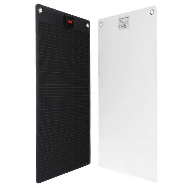 iMars Panou solar flexibil 50W 5V-19V ieșire DC și USB camping monocri