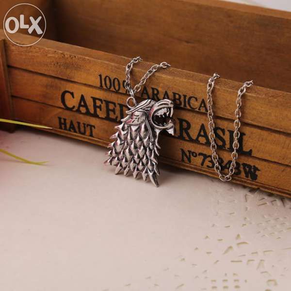 Колие Вълк от Игра на Тронове дом Старк / Game Of Thrones House Star