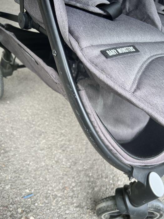 Baby Monster Twin 4 - детска количка за близнаци