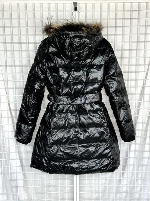 Дамско дълго пухено яке Moncler - размер М/L, Отлично състояние