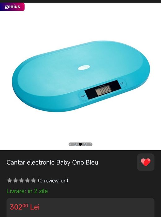 Cântar bebe (la cutie)
