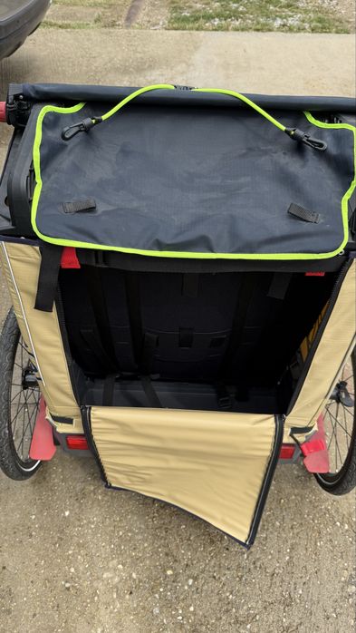 Remorca bicicleta 2 copii Legger Vento R