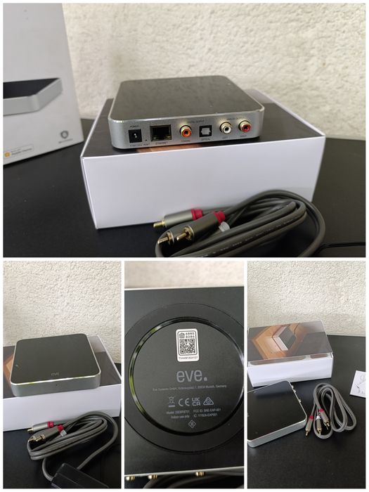 consola muzica interfata eve play streaming audio apple airplay hifi