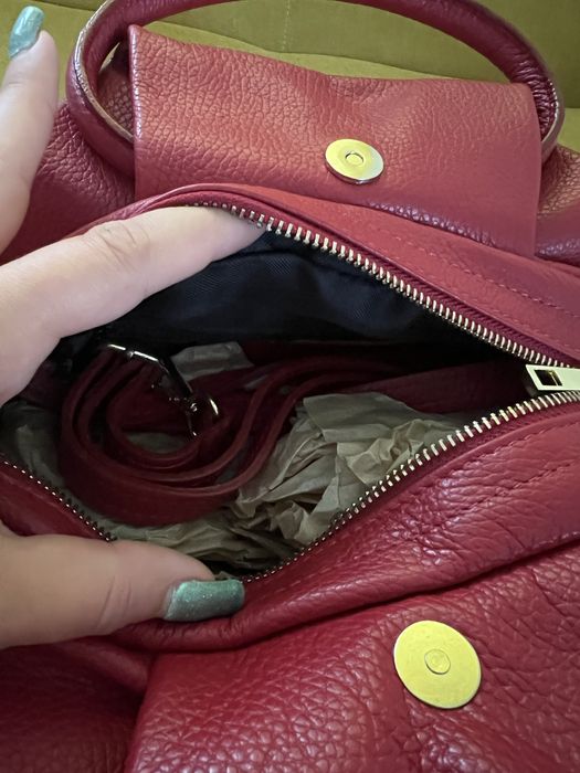 Geantă nouă Versace 19V69 Dollaro Rosso– originală, cu etichetă