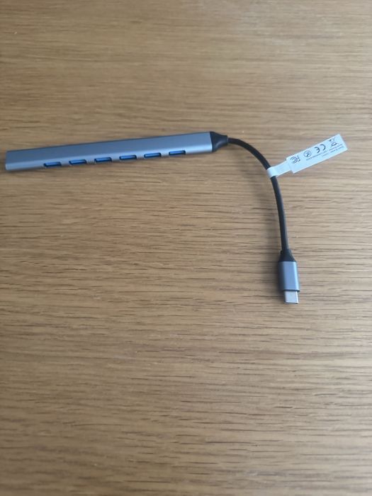 USB hub - 1 usb C към 7 х usb 1, 2