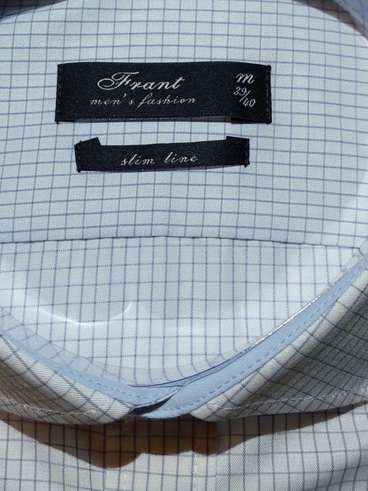 Български мъжки ризи Frant 39/40 М Slim line