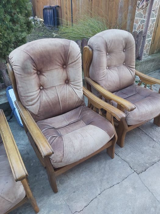 Tapiterie , piele naturala