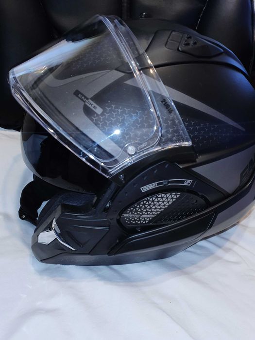 Отваряема каска Shark EVO GT Encke Matt Black Anthracite