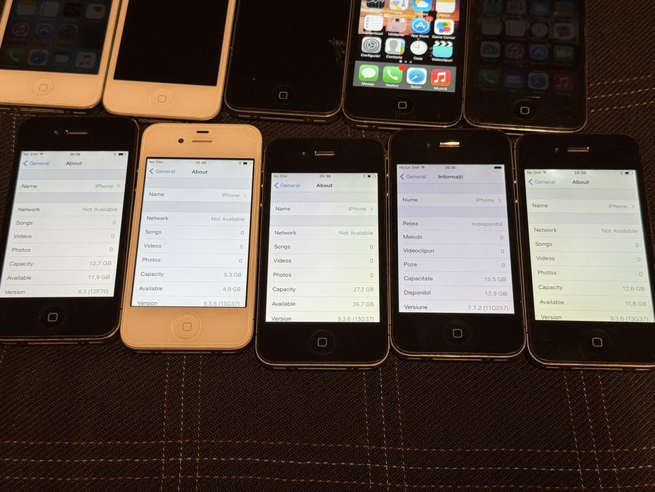 iPhone 4 si iPhone 4s Alb/Negru