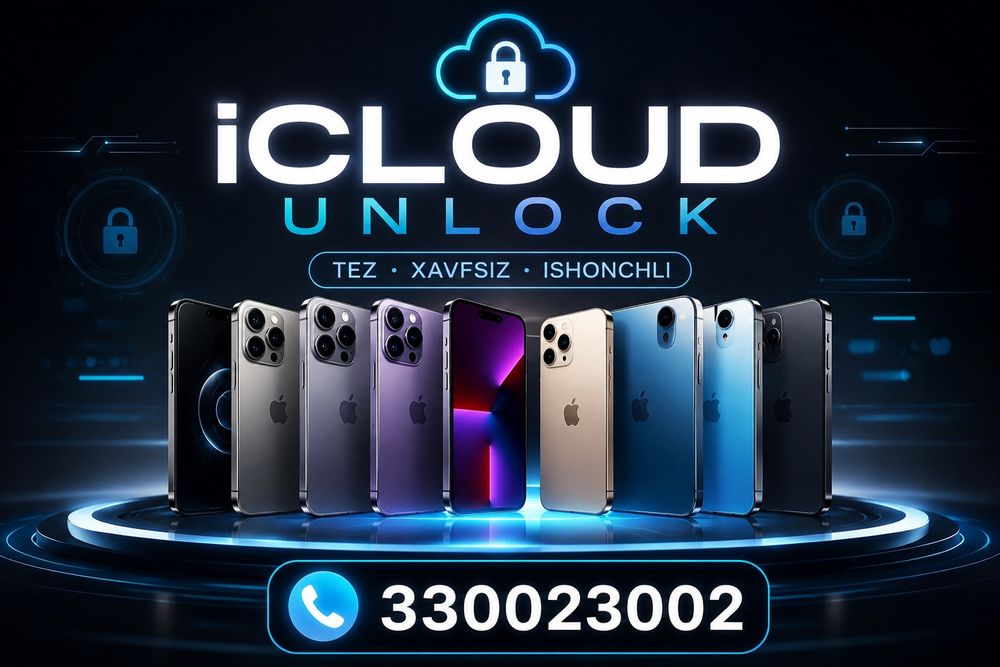 Разблокировка iCloud Unlock | iPhone & iPad | до iPhone 16 Pro Max