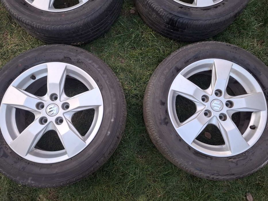 16" SUZUKI,Джанти+летни гуми. 205/55/16