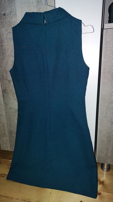 Rochie office lână, mărimea 34, XS