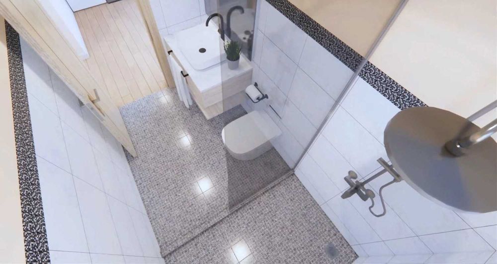 НА ИЗПЛАЩАНЕ - Евтина сглобяема къща с 2 спални, 54 кв. м