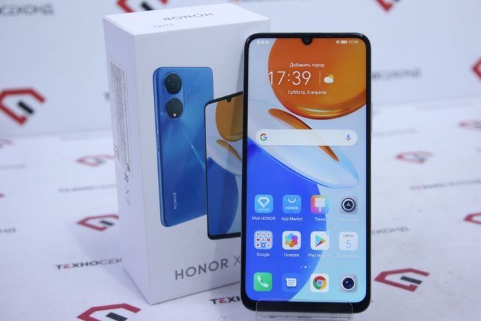 Honor X7 4+2  128gb телефон холати ало
