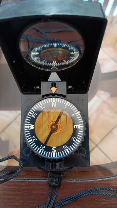 Busola militara de mars, cca. 1973, RDG (Germania de Est) – original Freiberger Prazisionsmechanik (RDG)