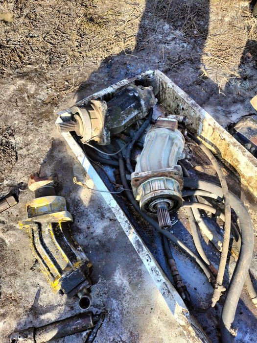 Автокран МАЗ полный разбор