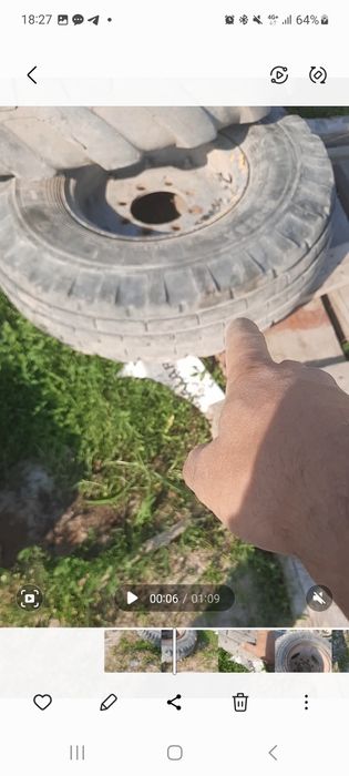 Тележкага шиналар сотилади