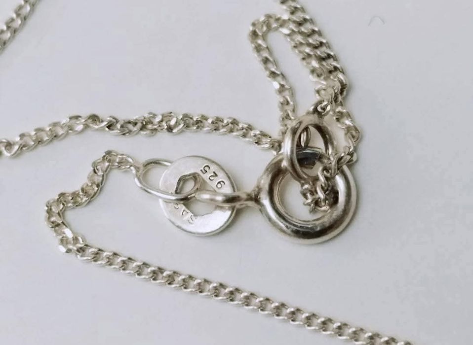 Vechi colier/lanț din argint de 925