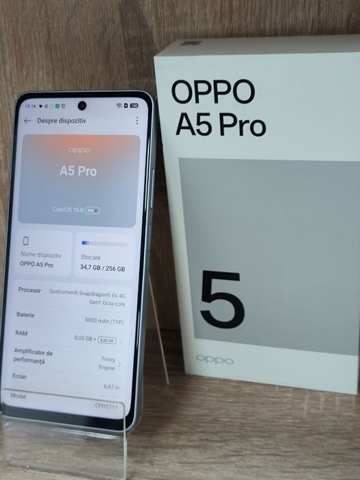 Telefon Oppo A5 Pro 256 GB Blue, Cod 119390