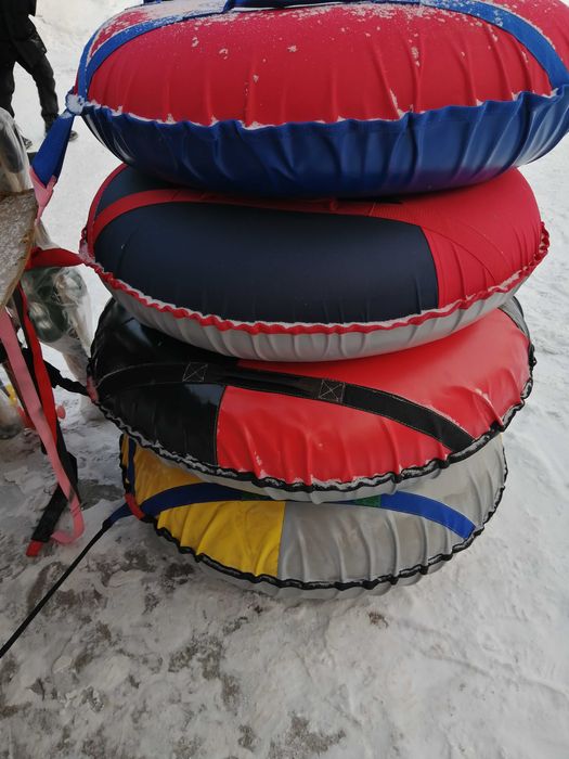 Ватрушки, тюбинги разные размеры