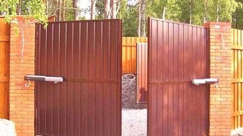 Ремонт на метални, дворни и гаражни  врати