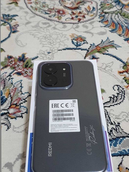 Redmi 15C Black, экран 120 Hz, 8GB/256GB, Android.