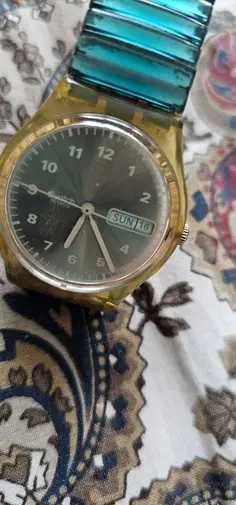 Ceas swatch irony cu curea