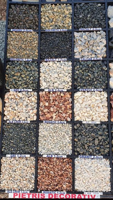 Piatra decorativa rotunjita gradina și colturoasa bolovani ornamentali